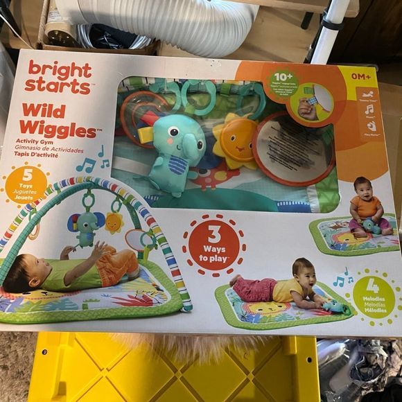 Bright Starts Other - *NWT* (2) Bright Starts Wild Wiggles Activity Gym